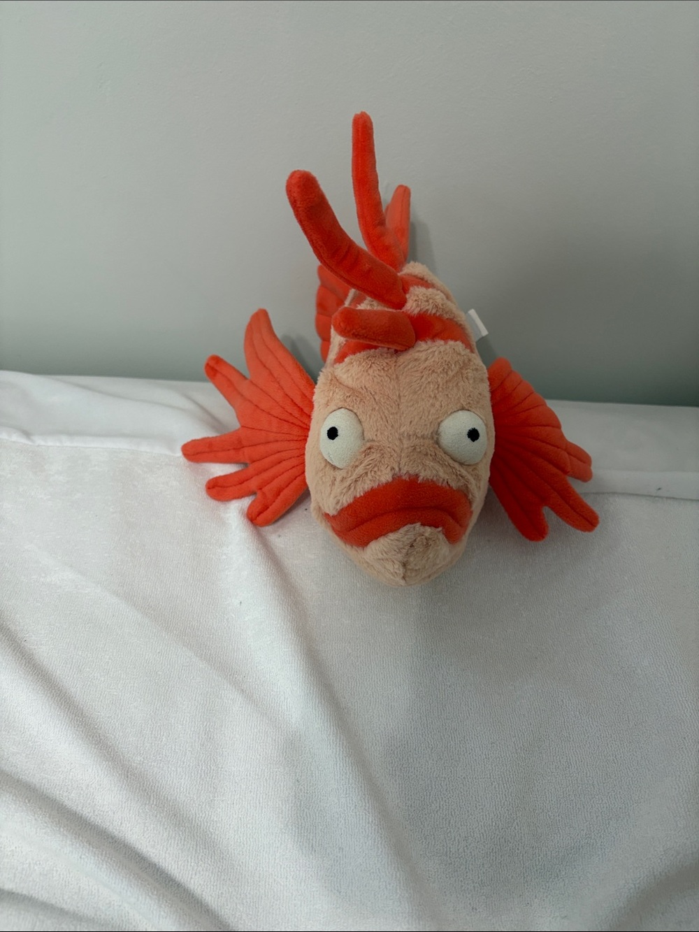 Jellycat Orange Plush Koi Fish Toy